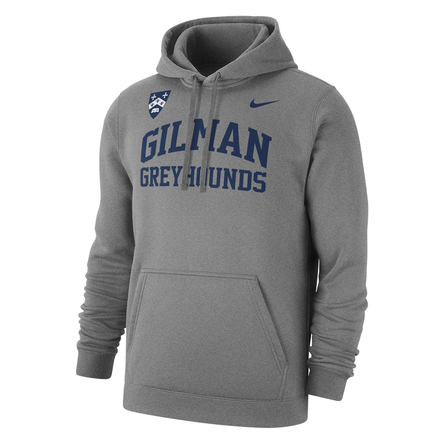 Nike Club Fleece PO Hood Adult Grey