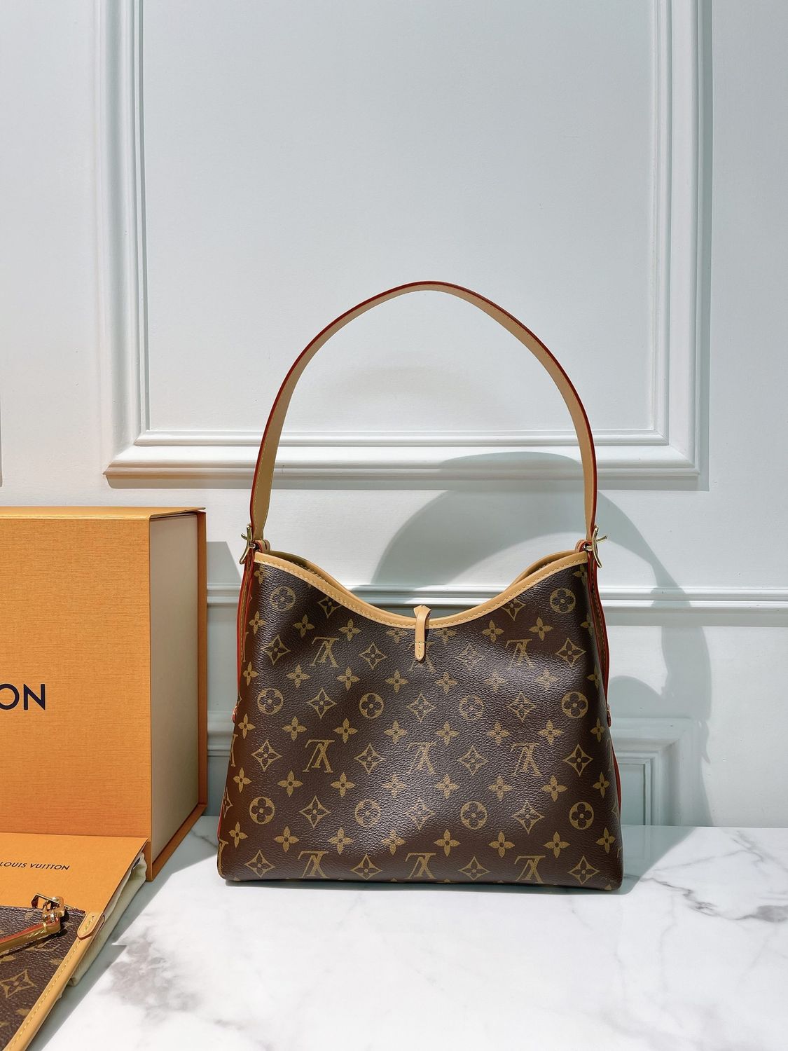 LV CARRYALL PM, Monogram
