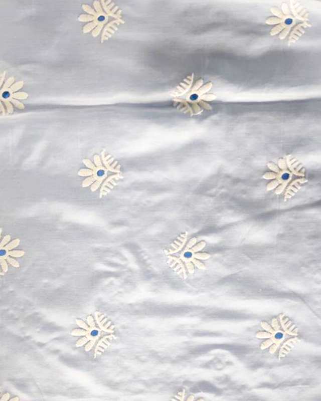 SILK COTTON EMBRO FABRIC - GSK-2656O