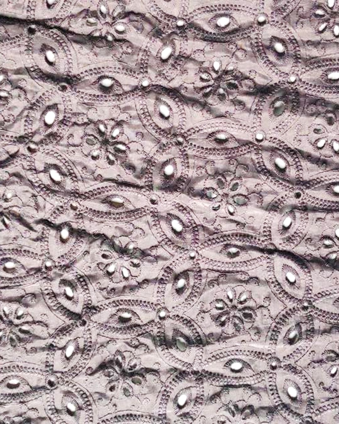 SILK COTTON EMBRO FABRIC - GSK-2656R