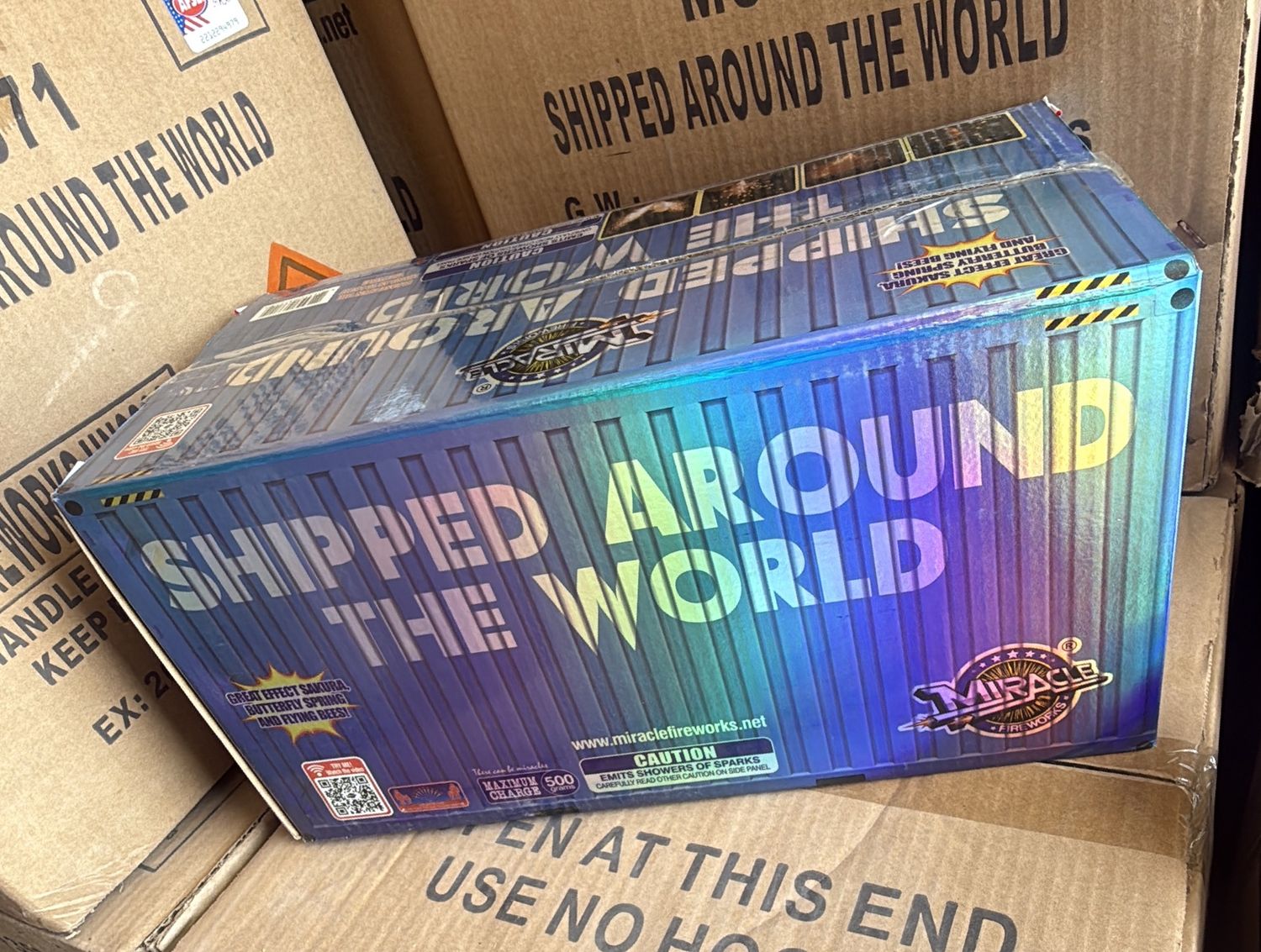 SHIPPED AROUND THE WORLD(500G FOUNTAIN)