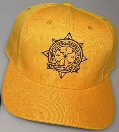 RTHC Hat - Gold w/ Embroidered Logo in Black