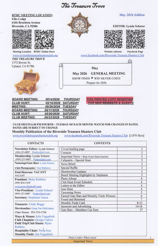 Newsletter Subscription (1 Year)