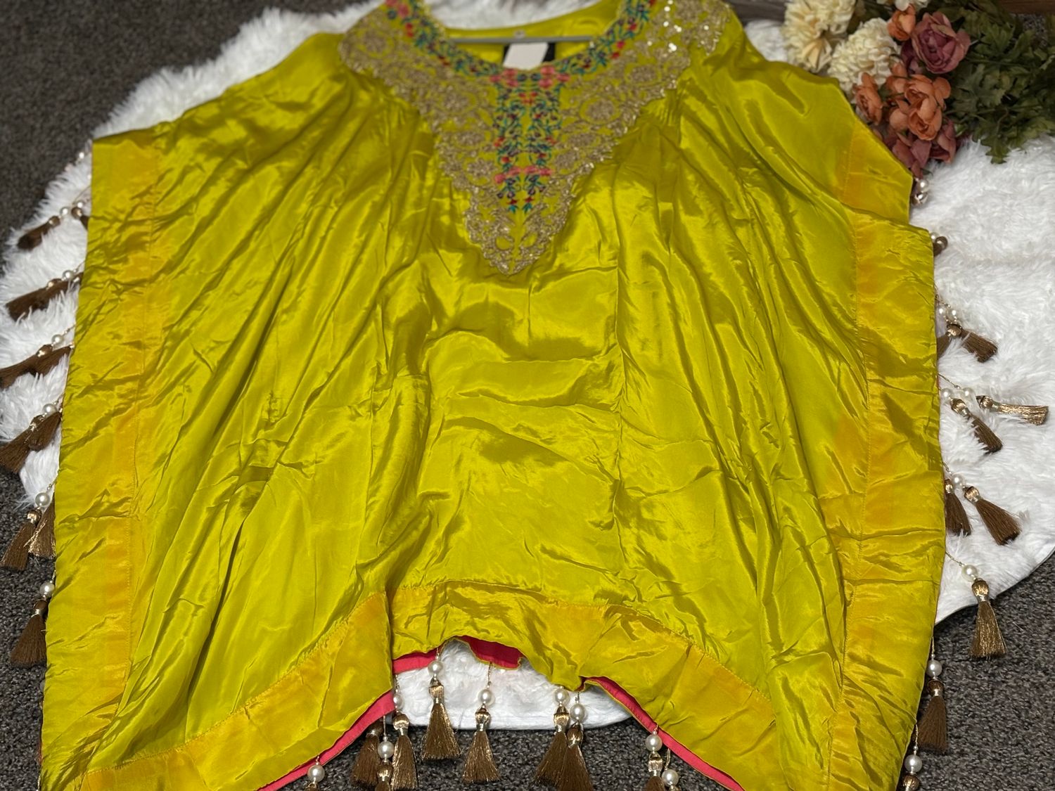 Caftan Crepe Suit
