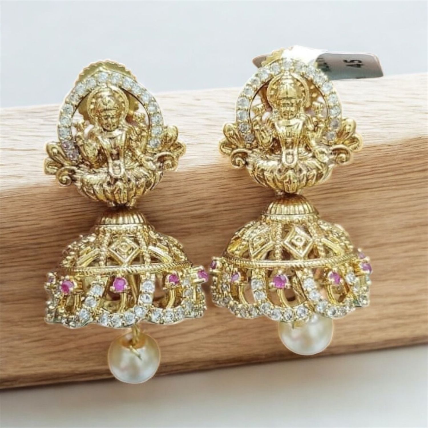 Antique Gold Polish Jumka