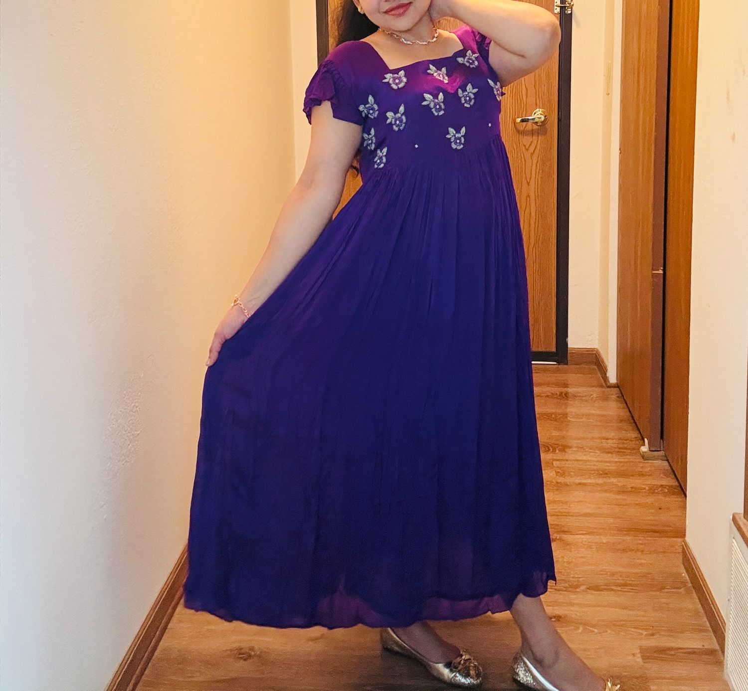 Violet Chinon Frock
