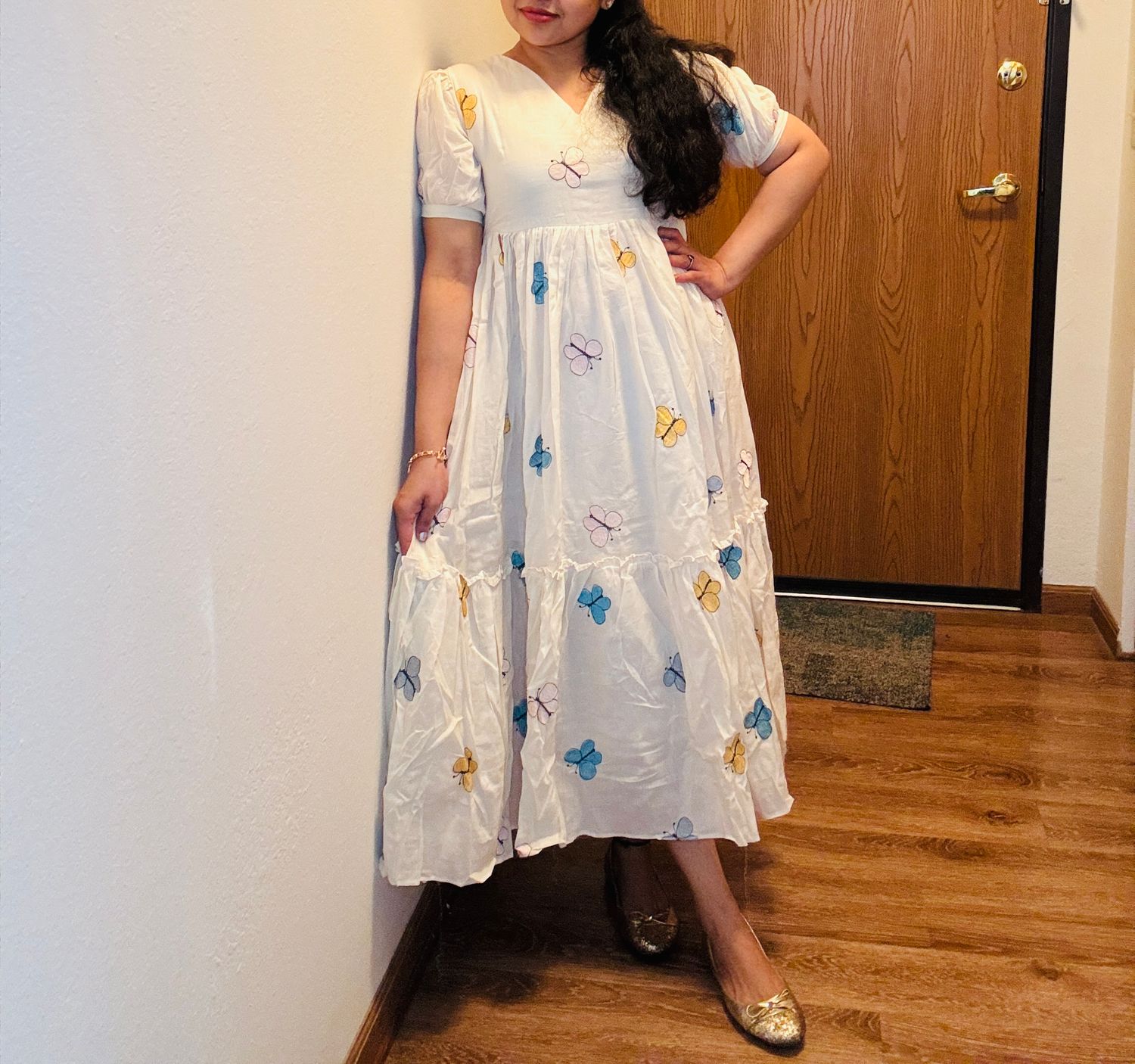 Butterfly Cotton Frock