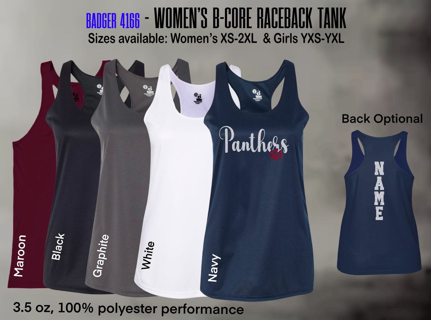Women’s Personalized Racerback Tank