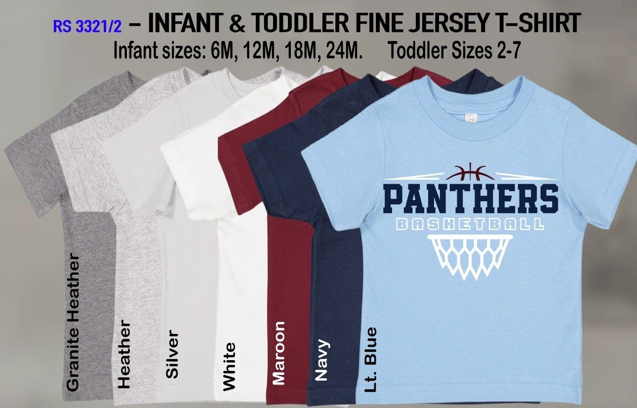 Infant and Toddler Basketball T-Shirt