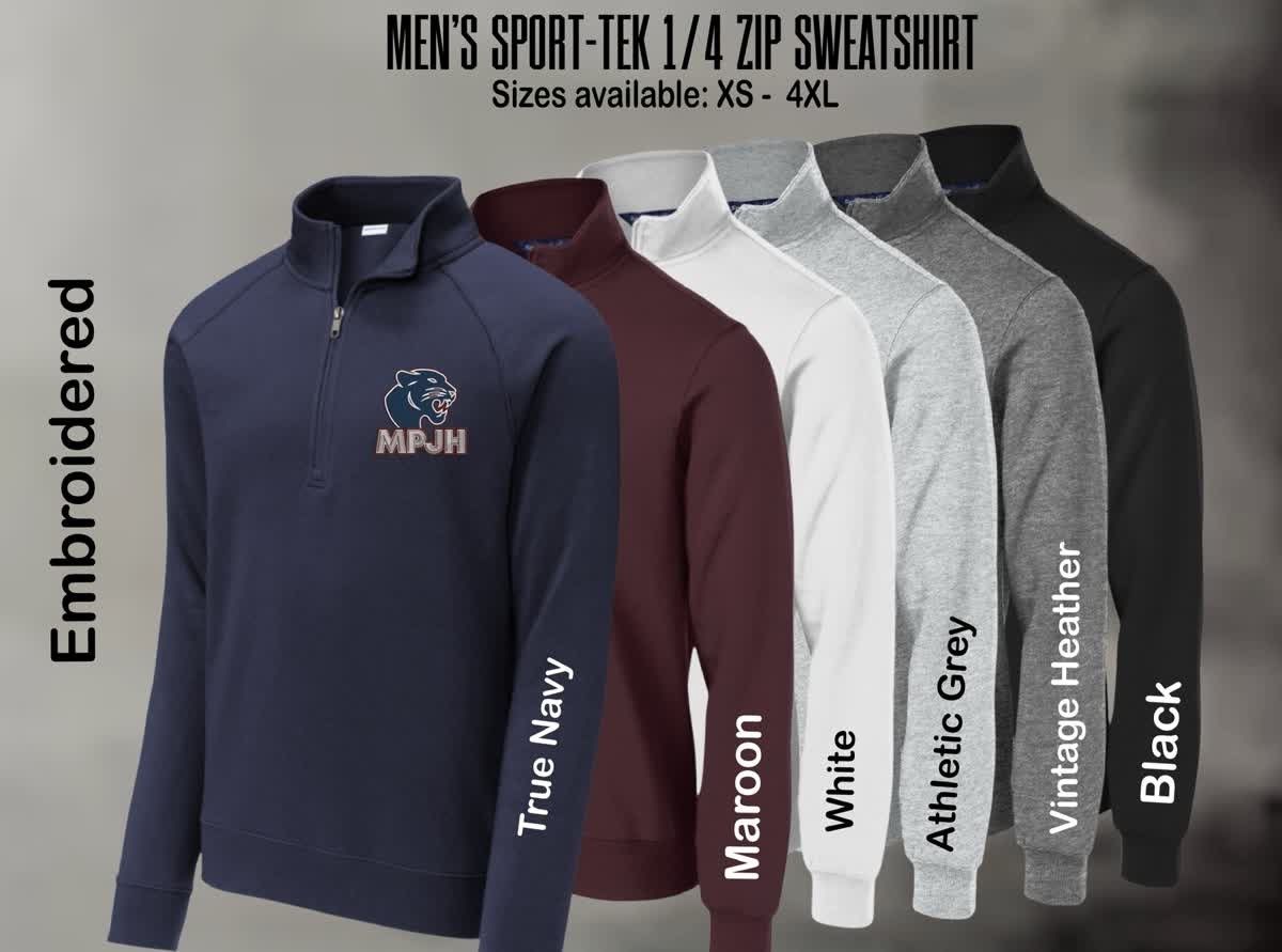 1/4 Zip Men&#39;s Sweatshirt