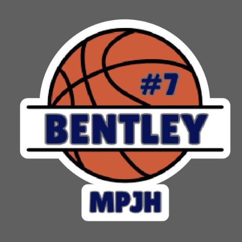 Basketball Printed Sign