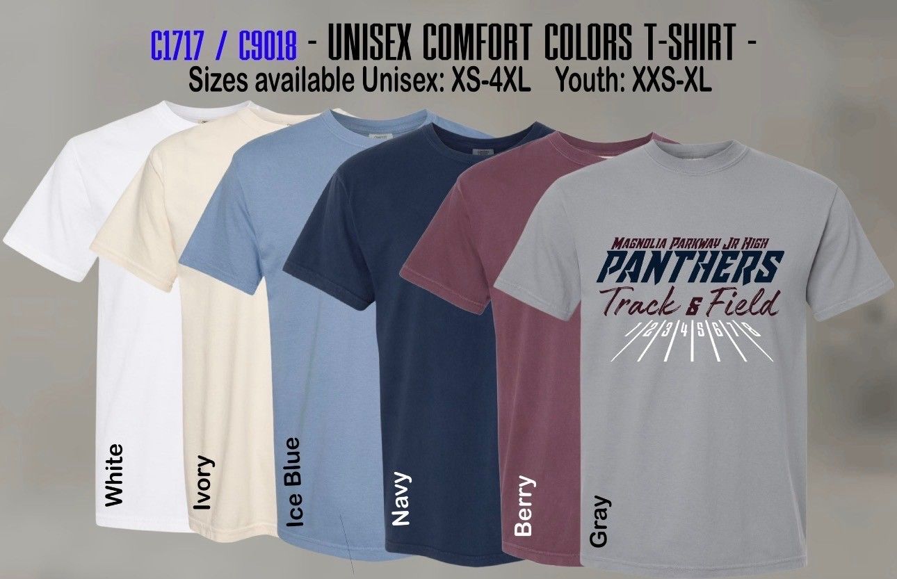 Track Unisex Comfort Color T-Shirt