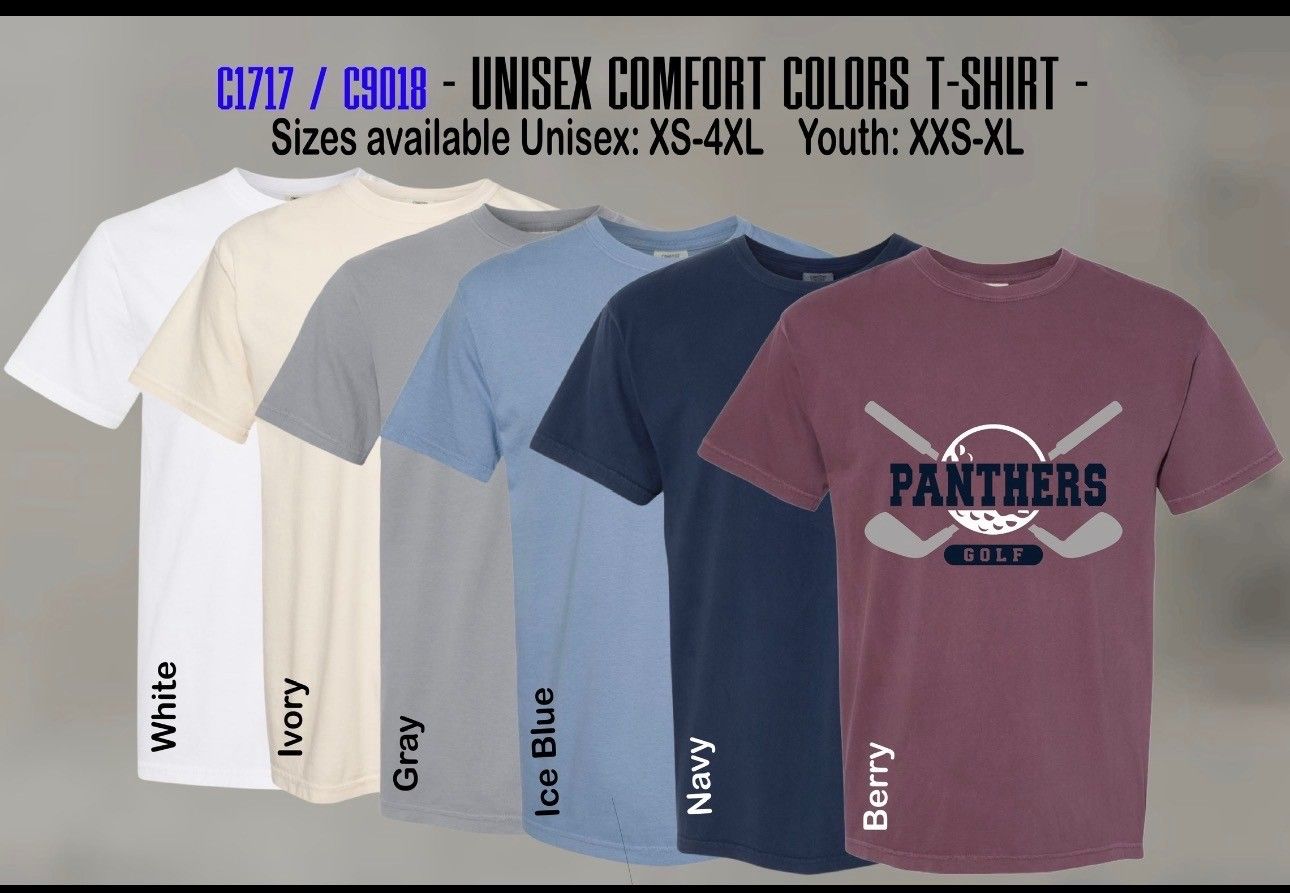 Golf Unisex Comfort Color T-Shirt