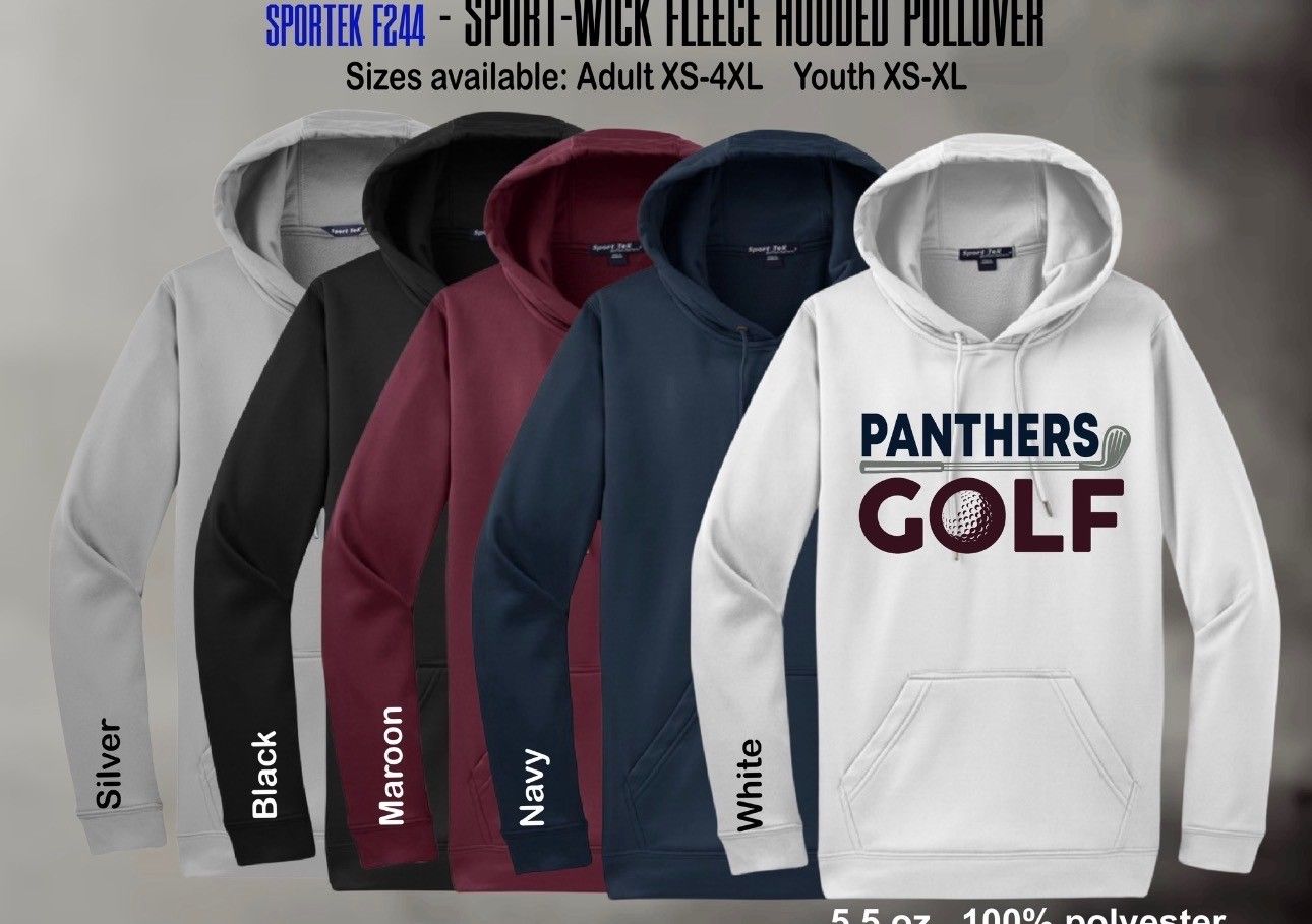 Golf Sport Wick Fleece Hooded Pullover
