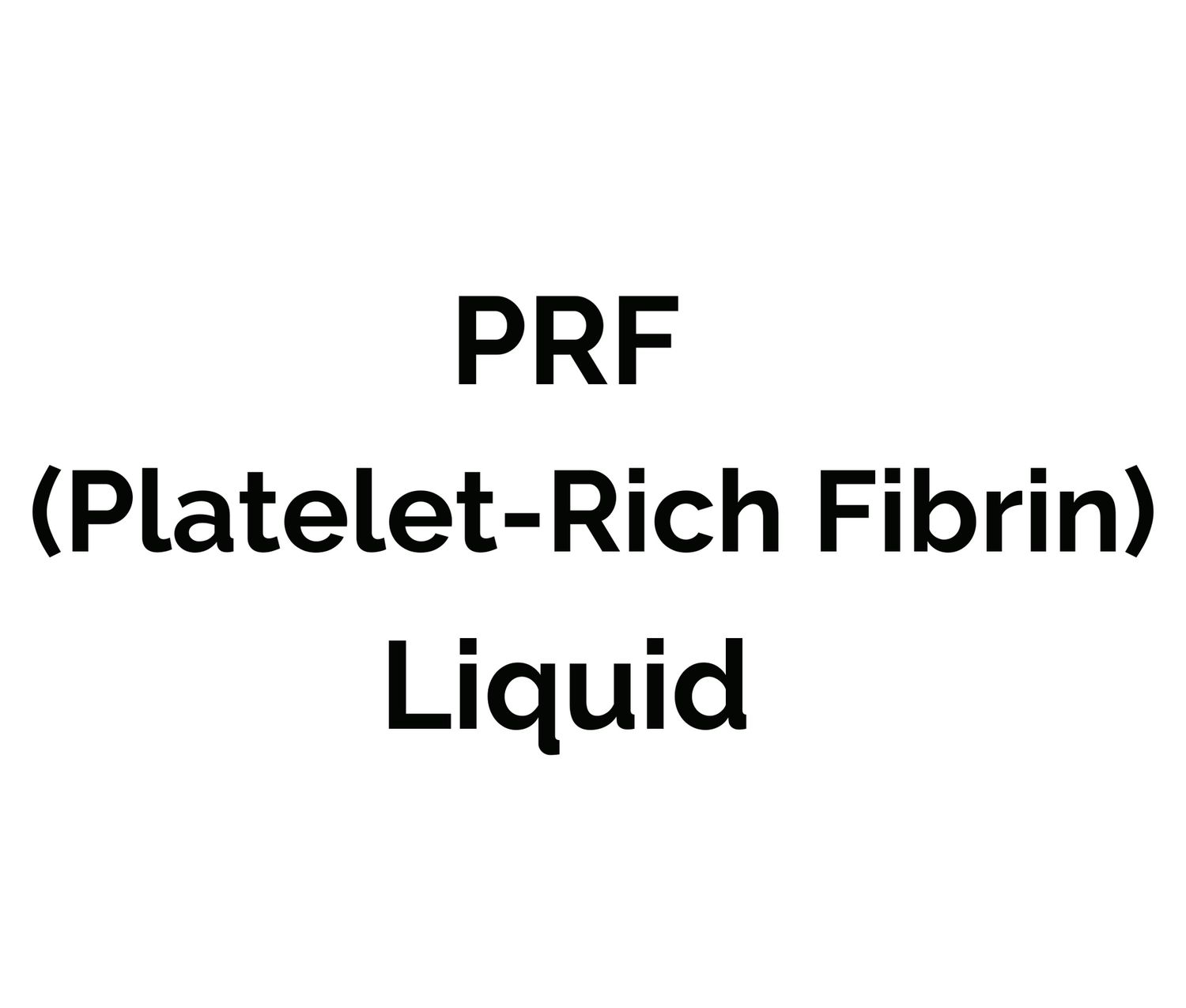 PRF (Platelet-Rich Fibrin) Liquid - Package of 3 PRF (Platelet-Rich Fibrin) Liquid - Package of 3