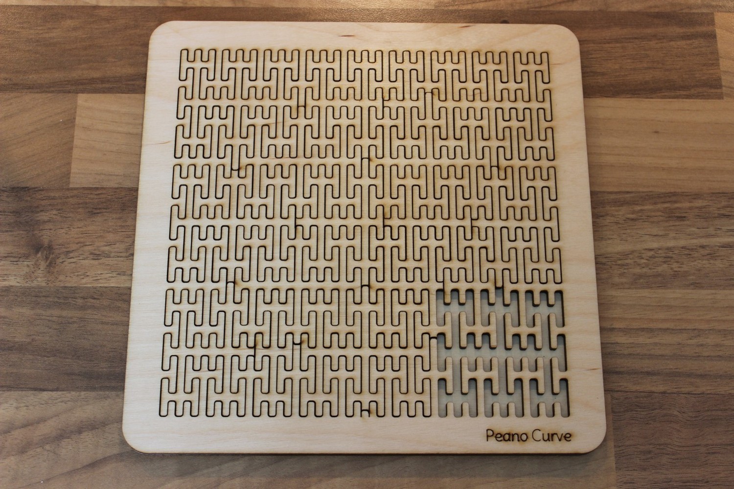 Fractal Tray Puzzles