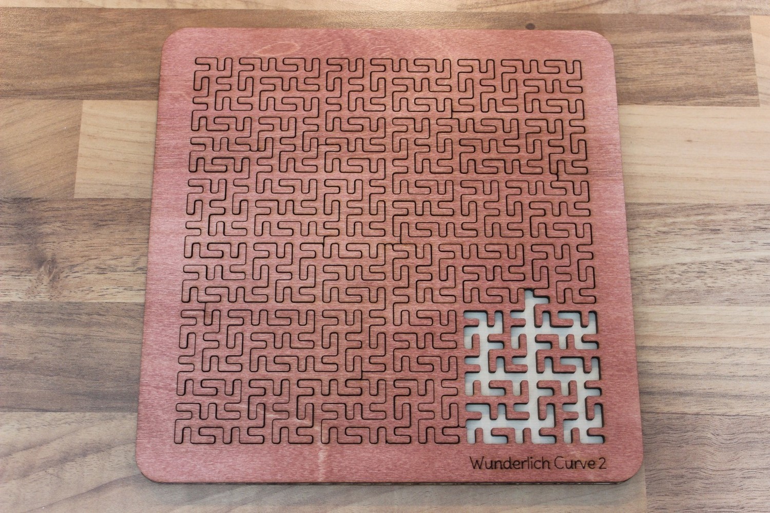 Fractal Tray Puzzles
