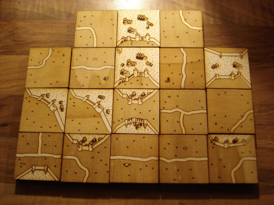 Carcassonne Tile Set