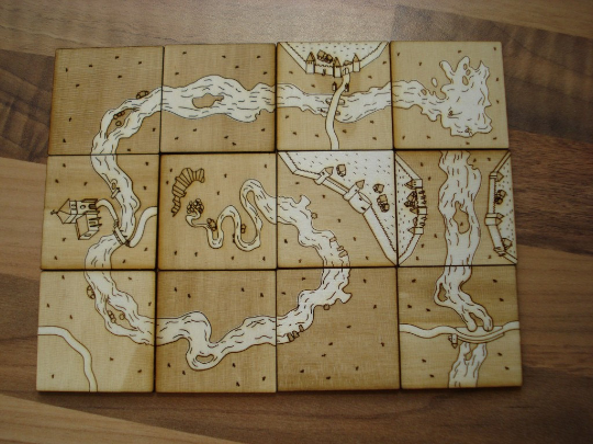 Carcassonne Tile Set
