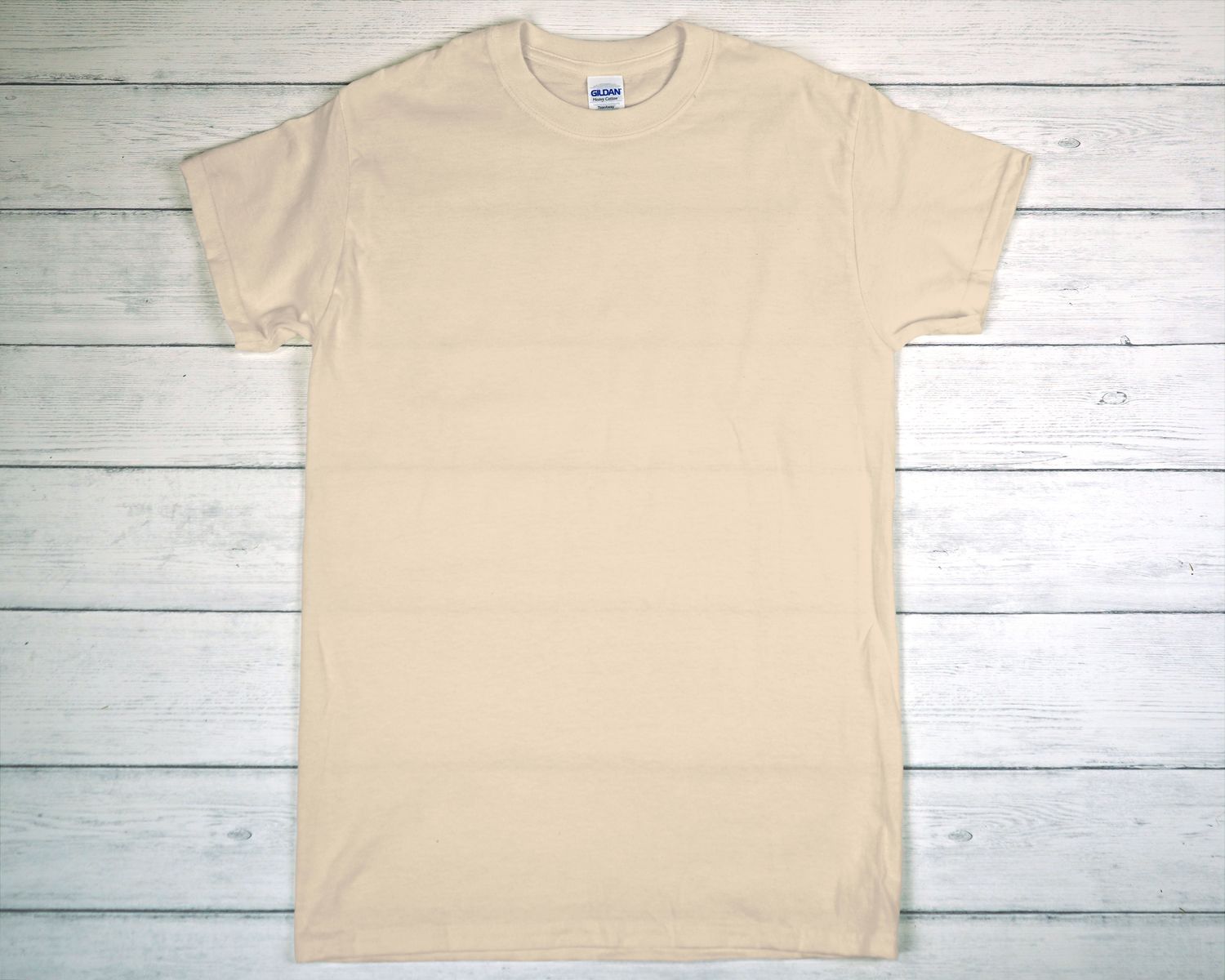 GILDAN BLANK T-SHIRT SAND