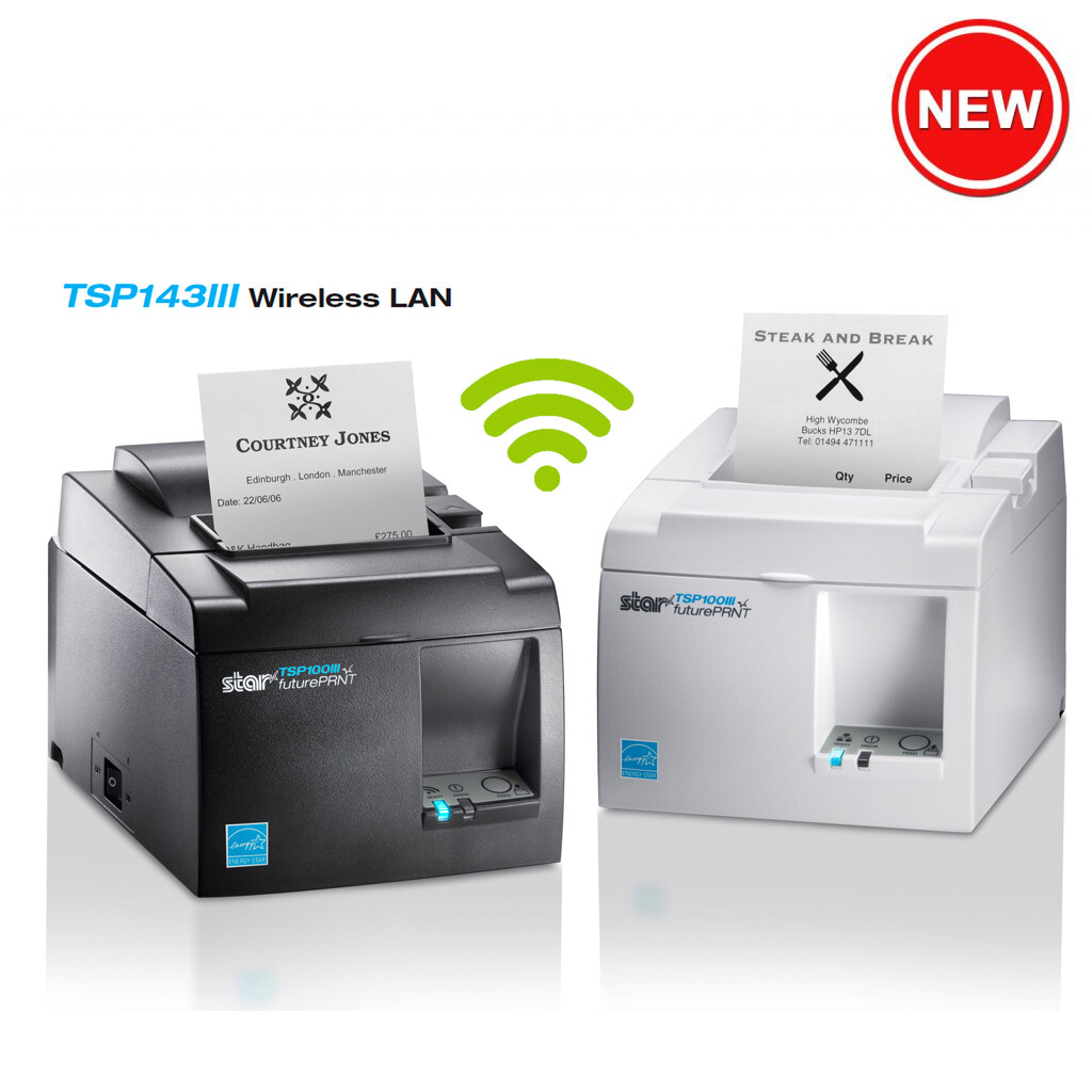 Star Micronics TSP143III WLAN Thermal Receipt Printer