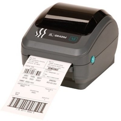 Zebra Desktop GK420D Direct Thermal Printer (Ethernet/USB) Zebra Desktop GK420D Direct Thermal Printer (Ethernet/USB)