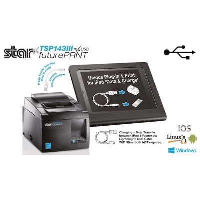 Star Micronics TSP143III USB Thermal Receipt Printer