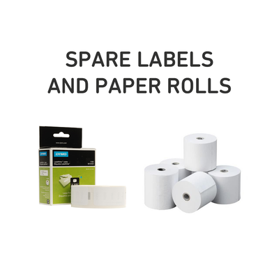 Spare Labels and Paper Rolls