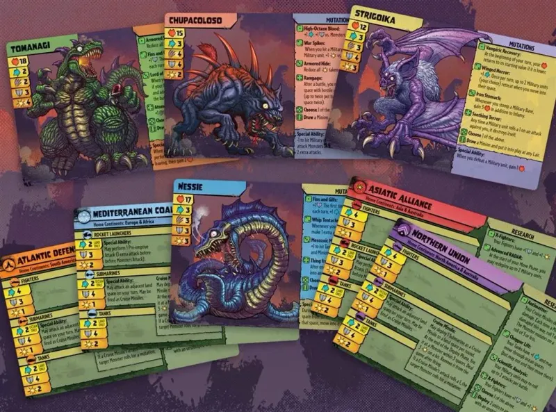 Monsters Menace the World