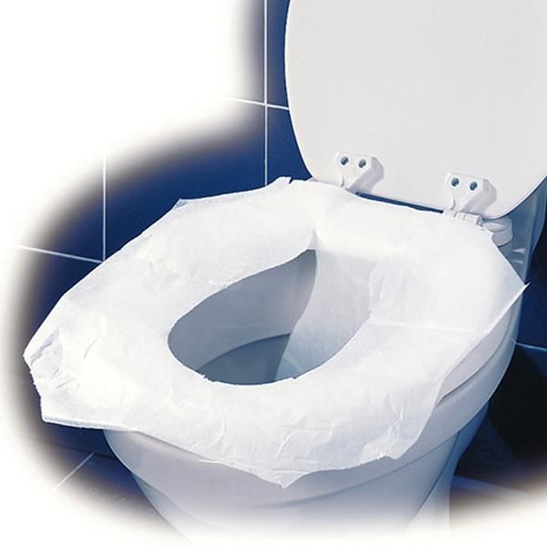 couvre siege papier blanc