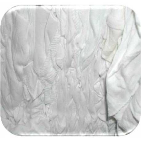 CHIFFONS BLANCS JERSEY TRICOT