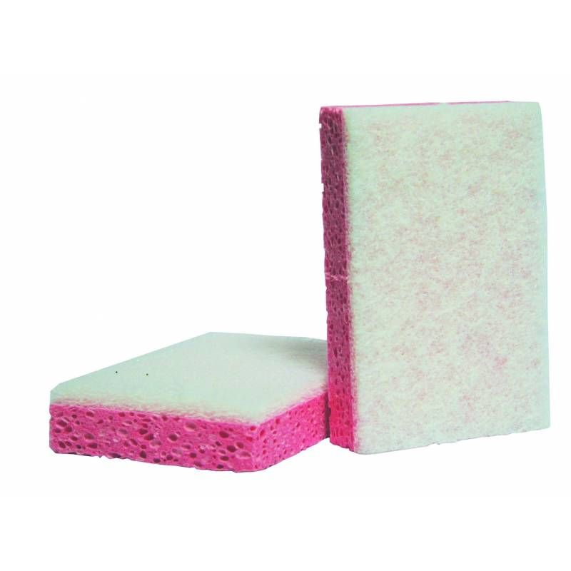 ÉPONGE ROSE SPONREX 31 LOT DE 10