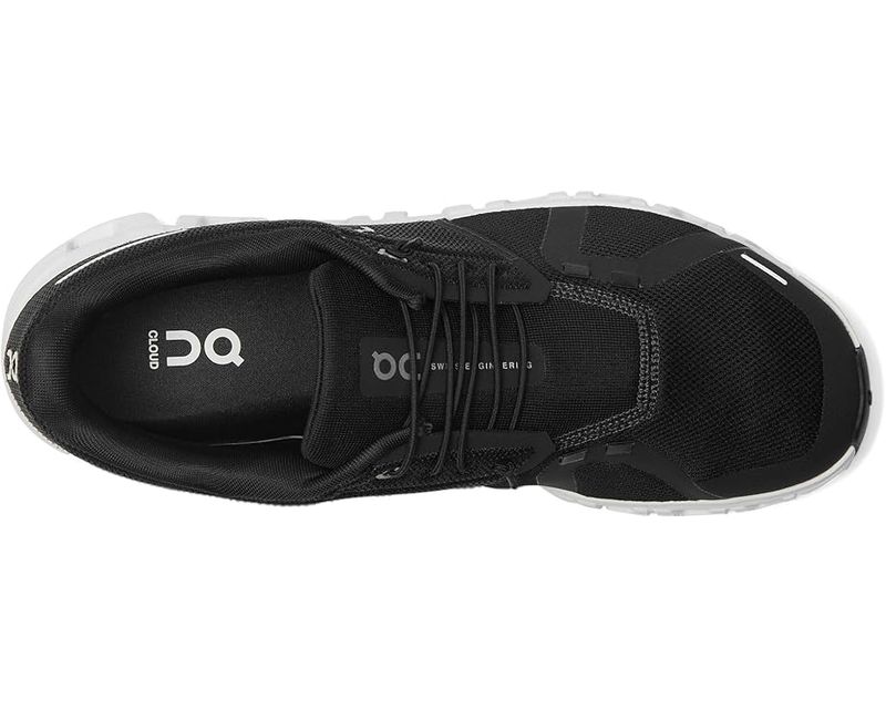 On Cloud 6 Black/White Women's 7