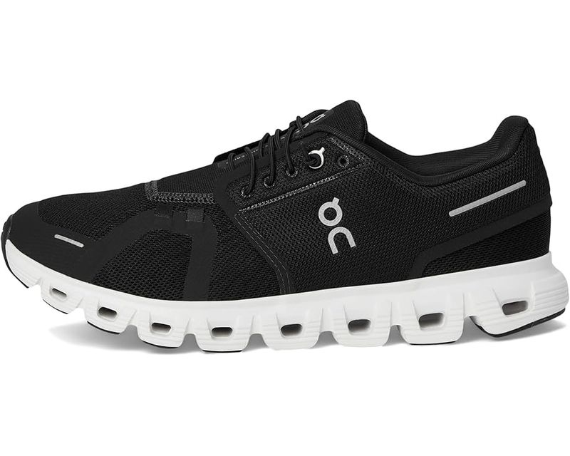 On Cloud 6 Black/White Women's 8