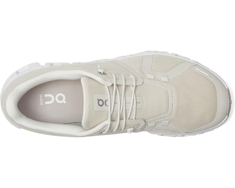 On Cloud 6 Pearl/White Women's 9