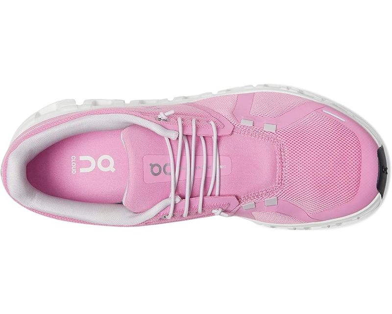 On Cloud 6 Raspberry/White Women's 8.5
