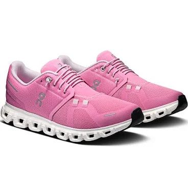 On Cloud 6 Raspberry/White Women&#39;s 7.5