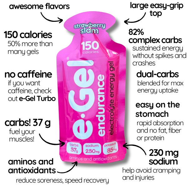 E-GEL VANILLA STRAWBERRY SLAM single