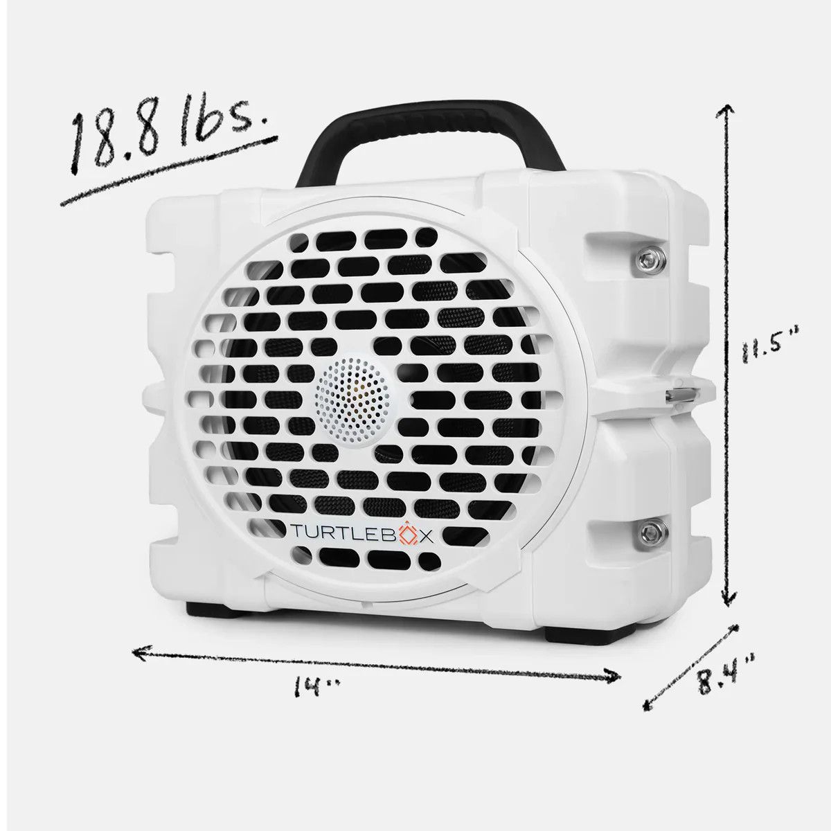 TurtleBox Grande White