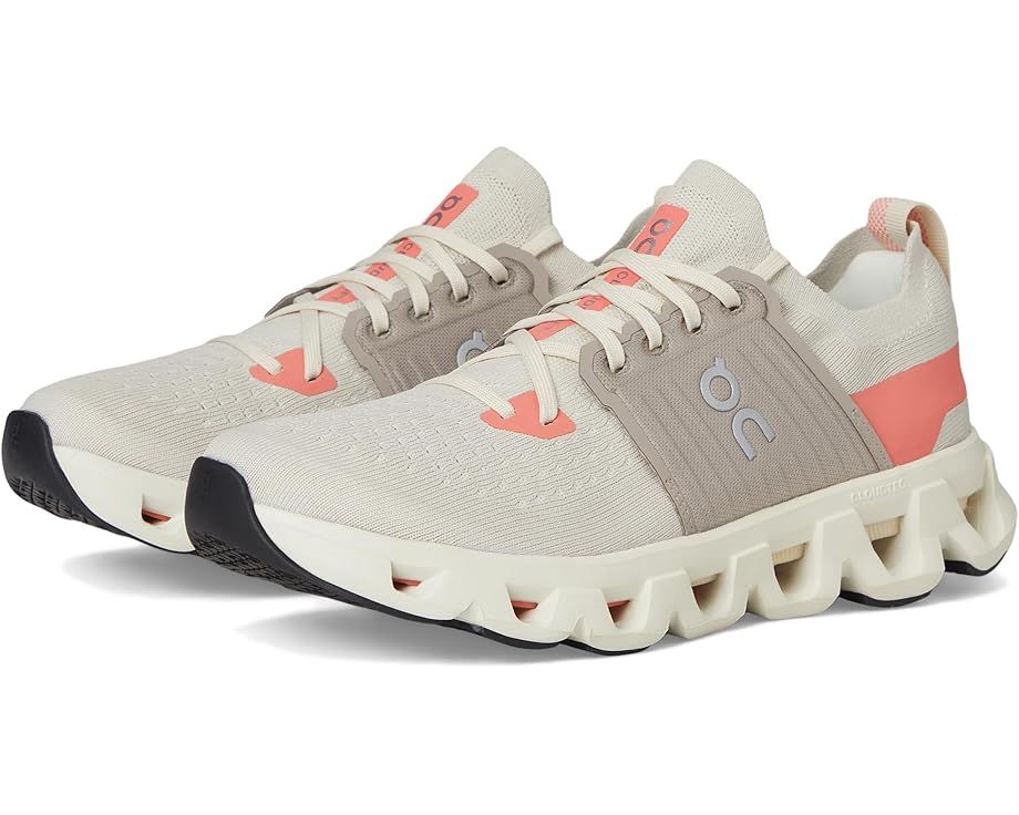 On Cloudswift 4 Cream/Salmon Women&#39;s 9