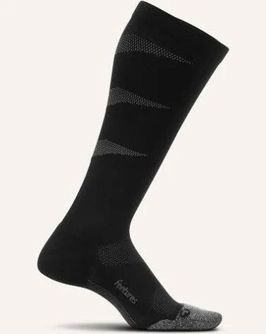Feetures Elite Light Cushion Graduated Compression Knee High Black Medium