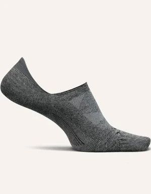 Feetures Elite Ultra Light No Show Grey Medium
