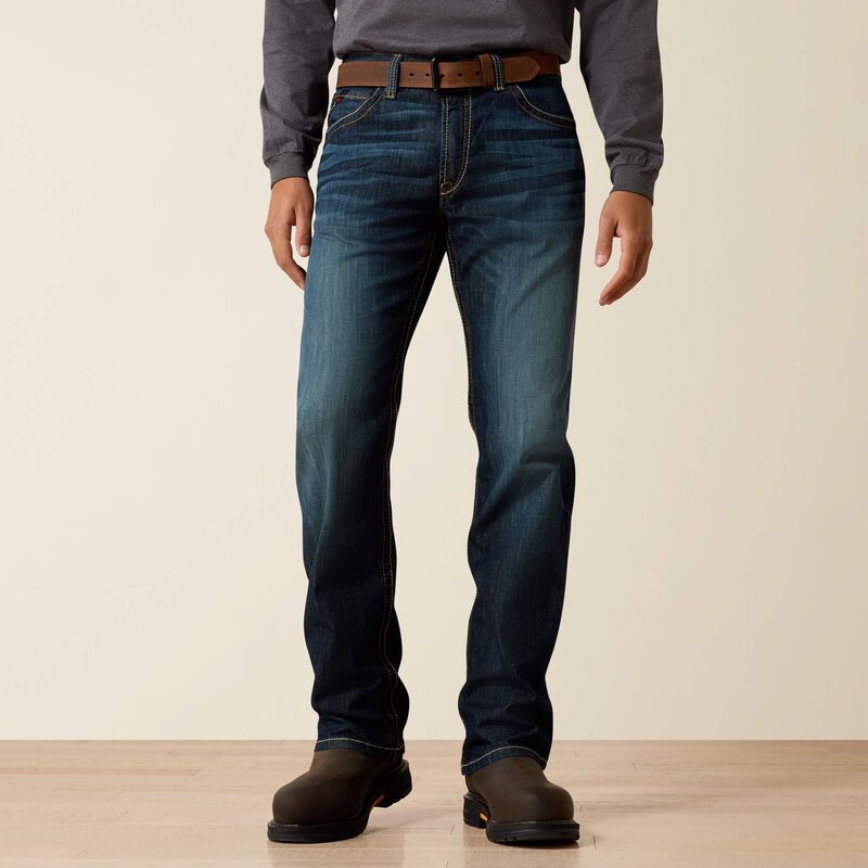 Ariat FR M4 Relaxed Stretch DuraLight Basic Boot Cut Jean 34/36