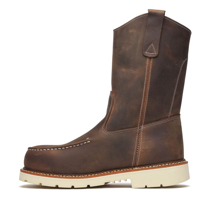 Thorogood American Heritage 11″ Trail Crazy Horse Safety Toe Boot Men's 10
