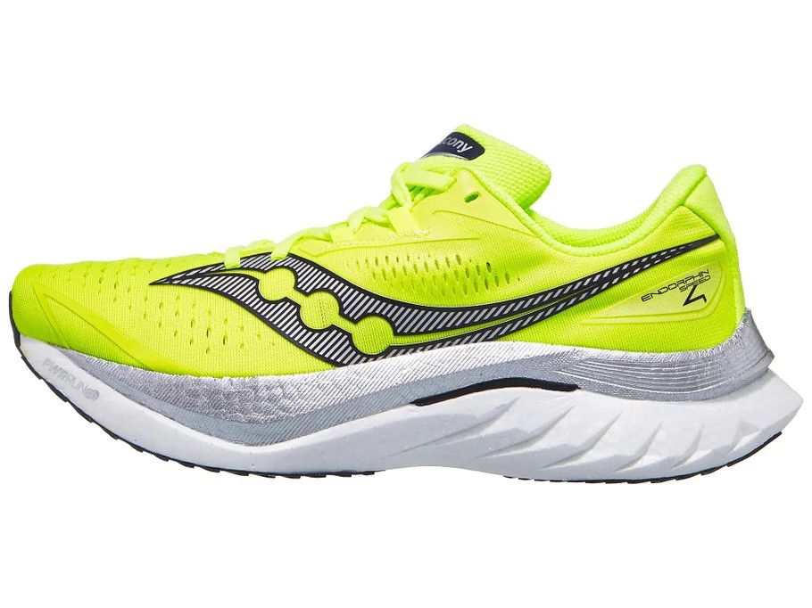 Saucony Endorphin Speed 4 Citron/Navy Men&#39;s 11.5