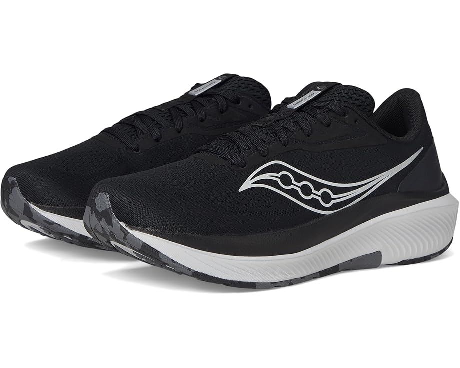Saucony Echelon 10 Black/Silver Men&#39;s 7 Wide