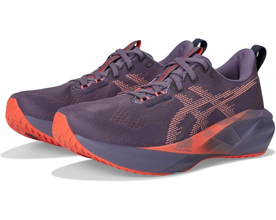 Asics Novablast 5 Greyish Purple/Coral Reef Women&#39;s 8