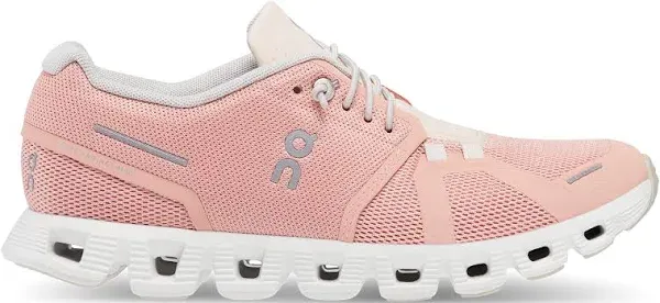 On Cloud 5 Rose Shell Women 7.5
