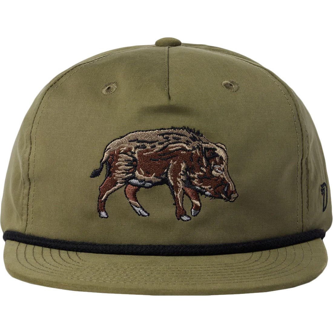 Duck Camp Rope Hat Hog Military Green