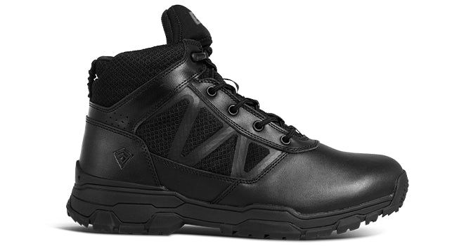 First Tactical 5“ Urban Operator Side Zip Mid Black Men's 7